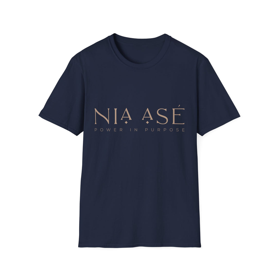 NIA ASE - Unisex Softstyle T-Shirt: Casual Style, Motivational Apparel, Birthday Gift