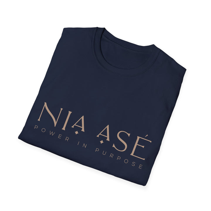 NIA ASE - Unisex Softstyle T-Shirt: Casual Style, Motivational Apparel, Birthday Gift