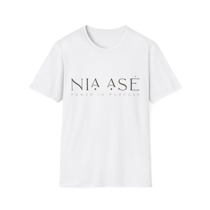 NIA ASE - Unisex Softstyle T-Shirt: Casual Style, Motivational Apparel, Birthday Gift