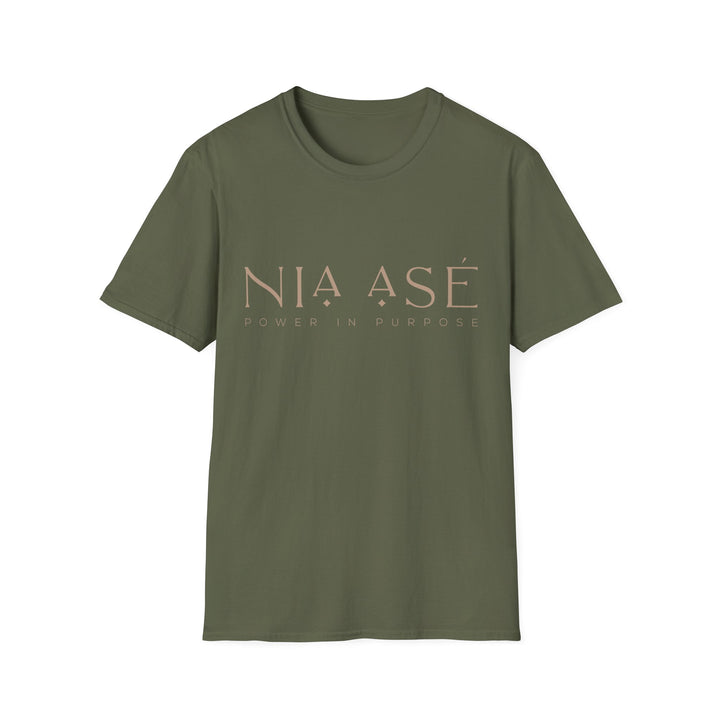 NIA ASE - Unisex Softstyle T-Shirt: Casual Style, Motivational Apparel, Birthday Gift