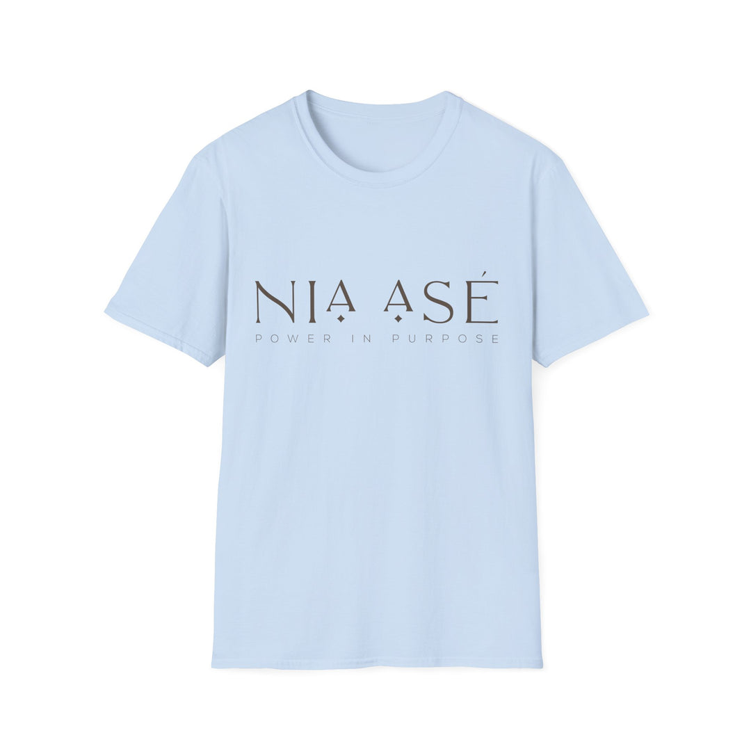 NIA ASE - Unisex Softstyle T-Shirt: Casual Style, Motivational Apparel, Birthday Gift