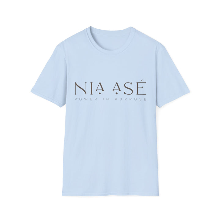 NIA ASE - Unisex Softstyle T-Shirt: Casual Style, Motivational Apparel, Birthday Gift