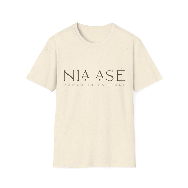 NIA ASE - Unisex Softstyle T-Shirt: Casual Style, Motivational Apparel, Birthday Gift