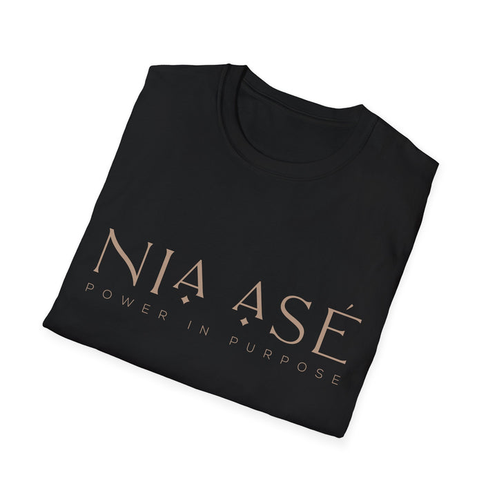NIA ASE - Unisex Softstyle T-Shirt: Casual Style, Motivational Apparel, Birthday Gift