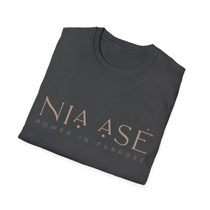 NIA ASE - Unisex Softstyle T-Shirt: Casual Style, Motivational Apparel, Birthday Gift
