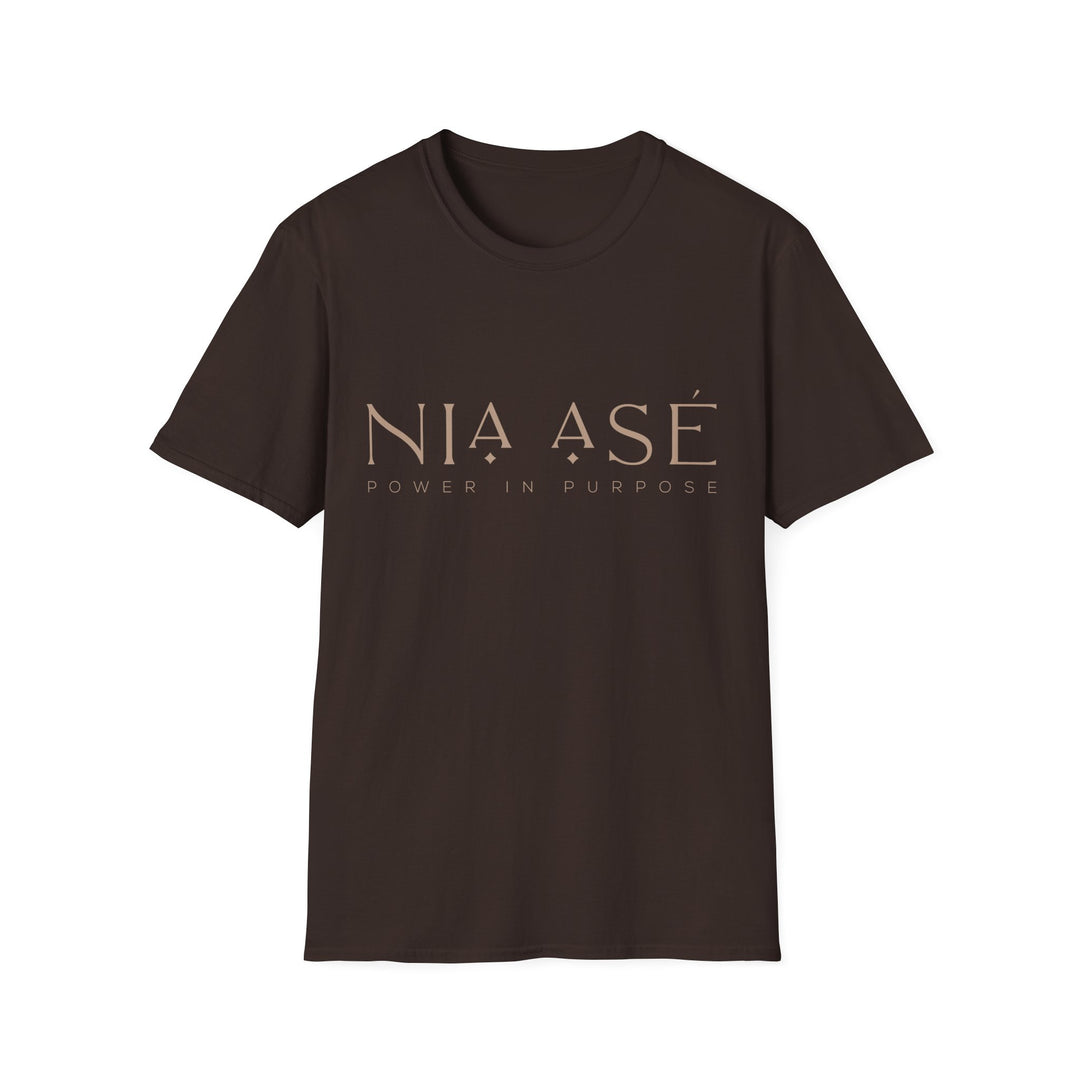 NIA ASE - Unisex Softstyle T-Shirt: Casual Style, Motivational Apparel, Birthday Gift