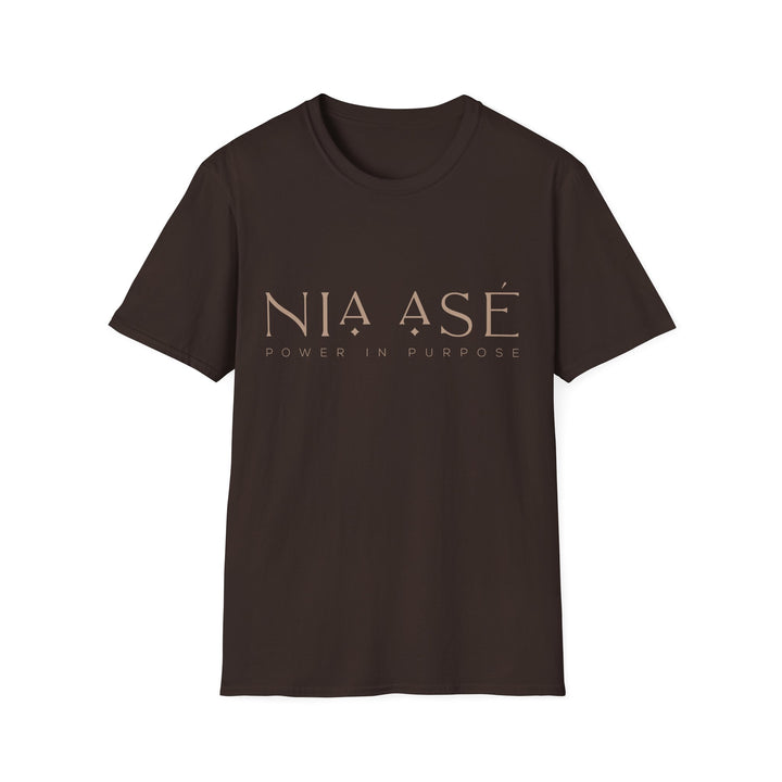 NIA ASE - Unisex Softstyle T-Shirt: Casual Style, Motivational Apparel, Birthday Gift