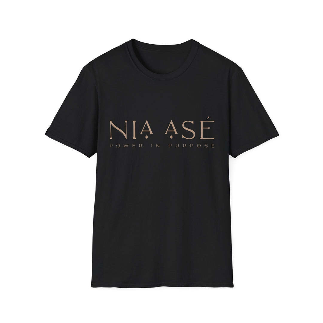 NIA ASE - Unisex Softstyle T-Shirt: Casual Style, Motivational Apparel, Birthday Gift