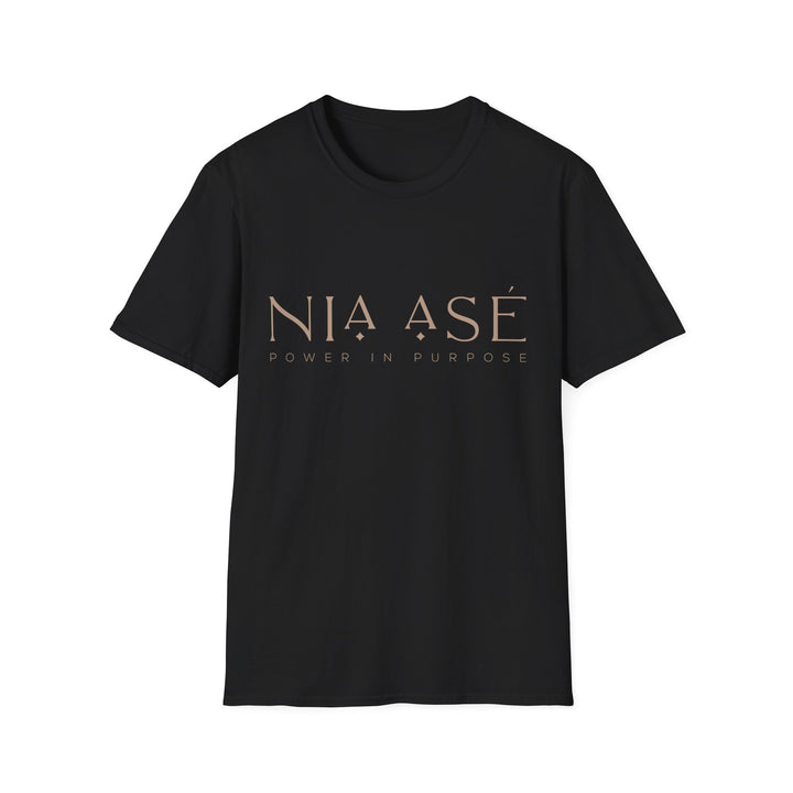 NIA ASE - Unisex Softstyle T-Shirt: Casual Style, Motivational Apparel, Birthday Gift