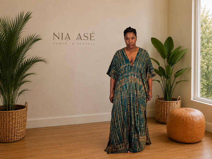 The Sacred Flow Kaftan Dress - 2 Colors