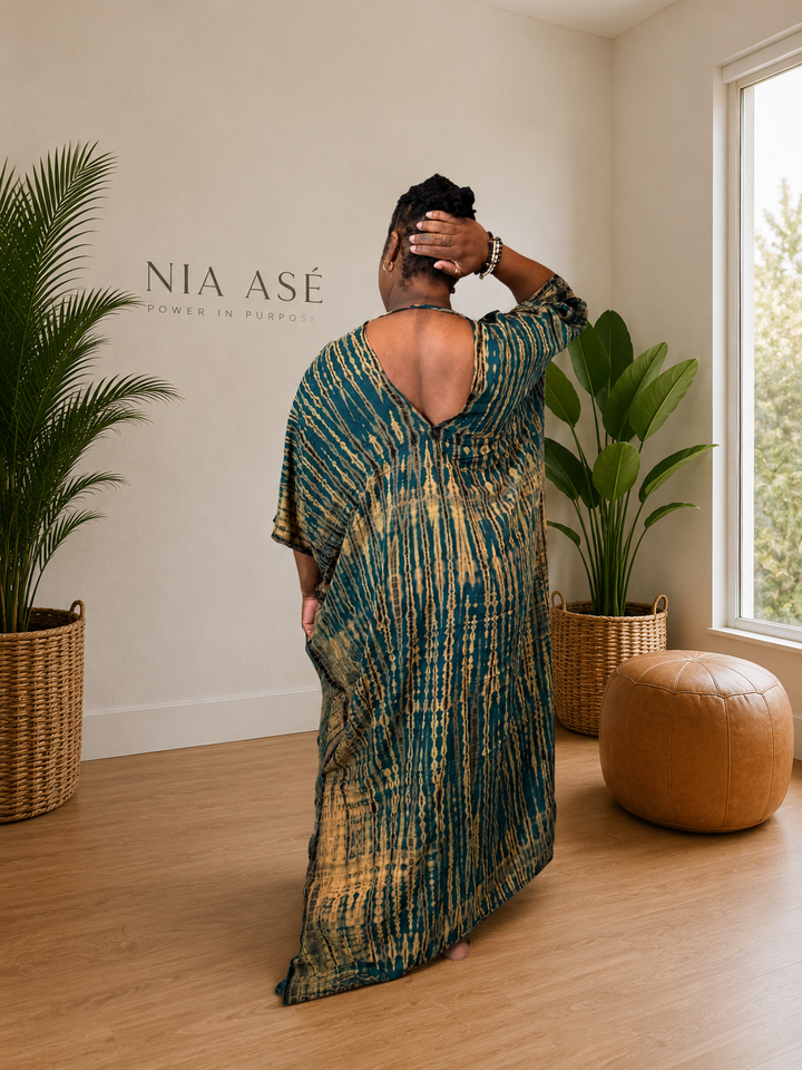 The Sacred Flow Kaftan Dress - 2 Colors