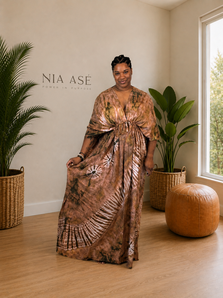 The Sacred Flow Kaftan Dress - 2 Colors