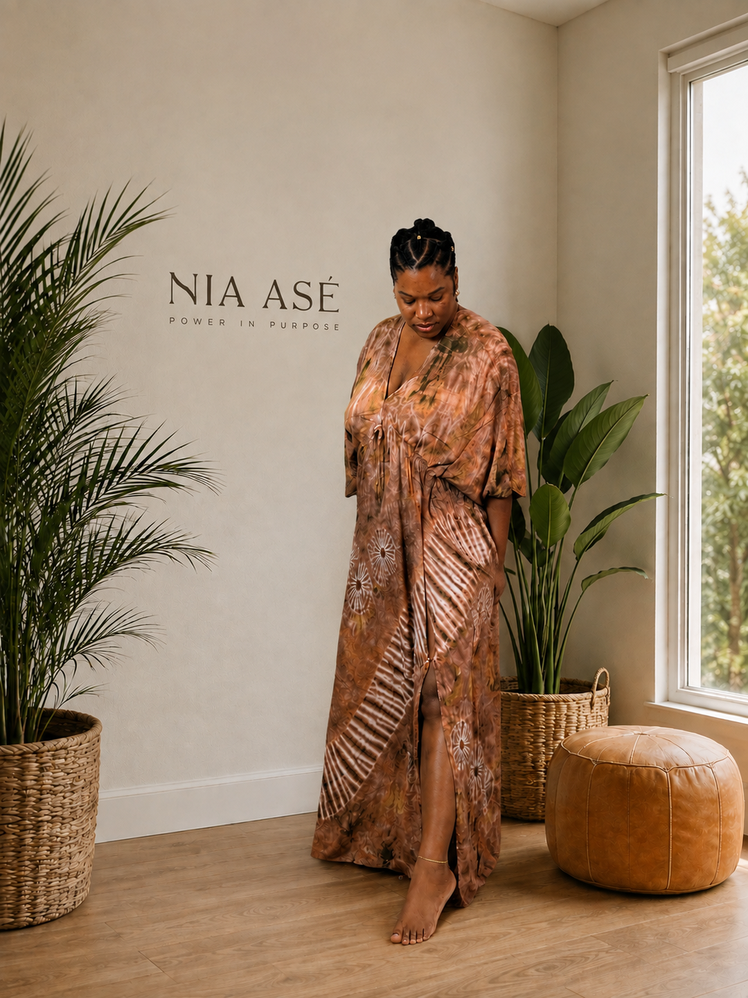 The Sacred Flow Kaftan Dress - 2 Colors