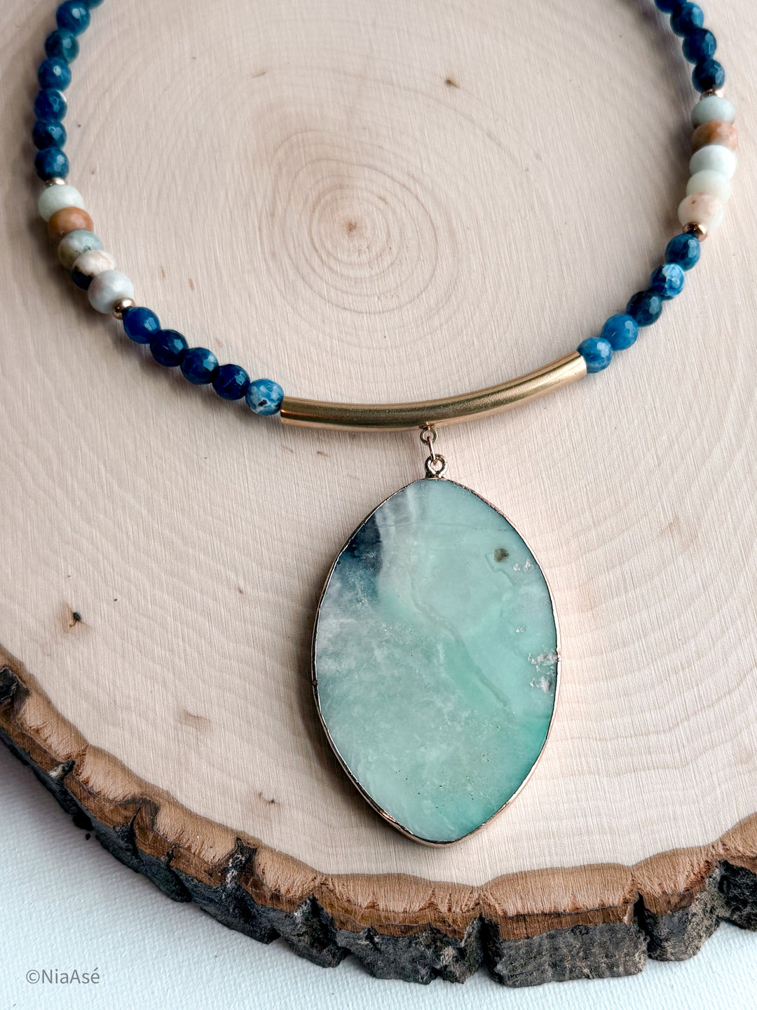 Sacred Waters Gemstone Choker