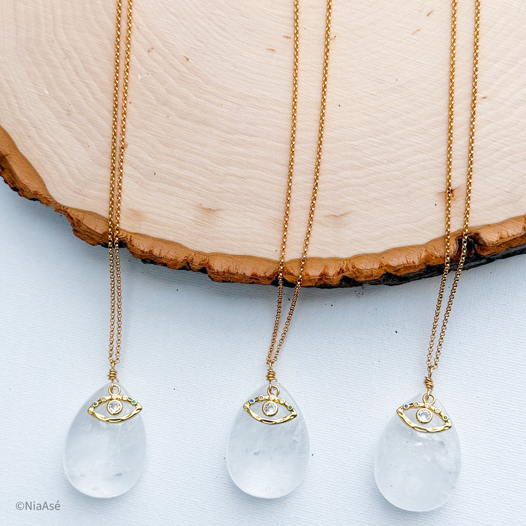 Wild Soul Clear Quartz Necklace