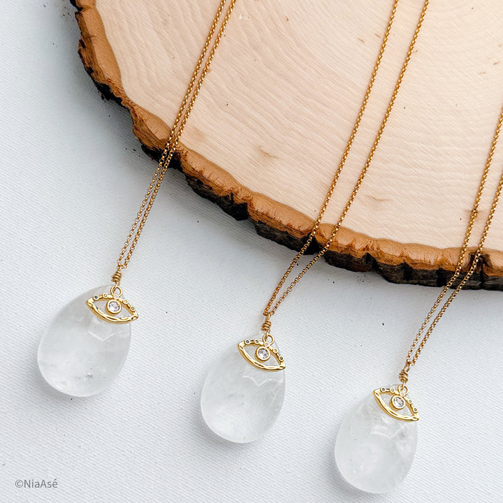 Wild Soul Clear Quartz Necklace