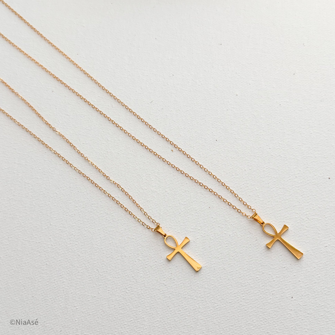 Key to Life Necklace | 14kt Gold Filled Ankh Necklace | Only 5 Made