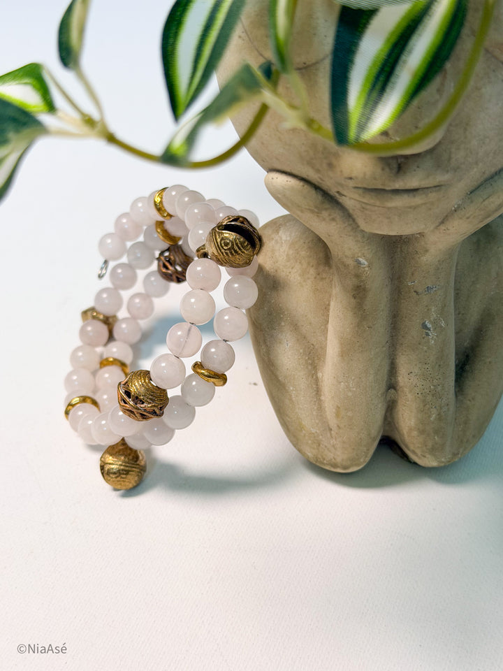 Soul Chime Gemstone Wrap Bracelet