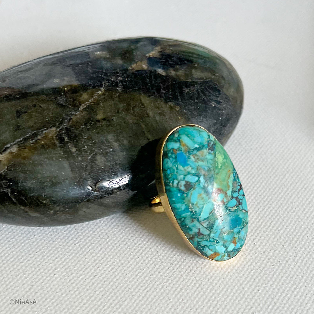 Turquoise Gemstone Ring