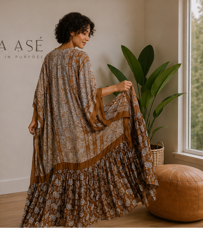 Flowy Paisley Drape Kimono 🌞 - 2 Colors