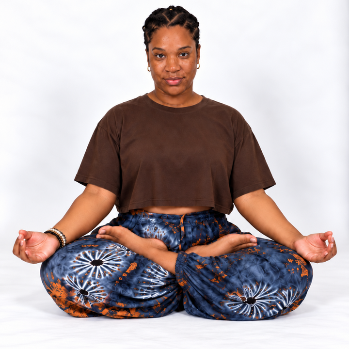 Midnight Sol Tie-Dye Harem Pants | Genie Pants