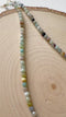 Adinkra Gemstone Choker | Amazonite Gemstone Necklace | Boho Necklace
