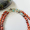 "Queen Me" Nefertiti Gemstone Necklace | Amazonite Beaded Necklace