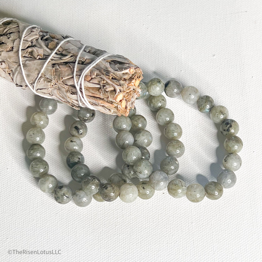 Labradorite 10mm Gemstone Bracelet