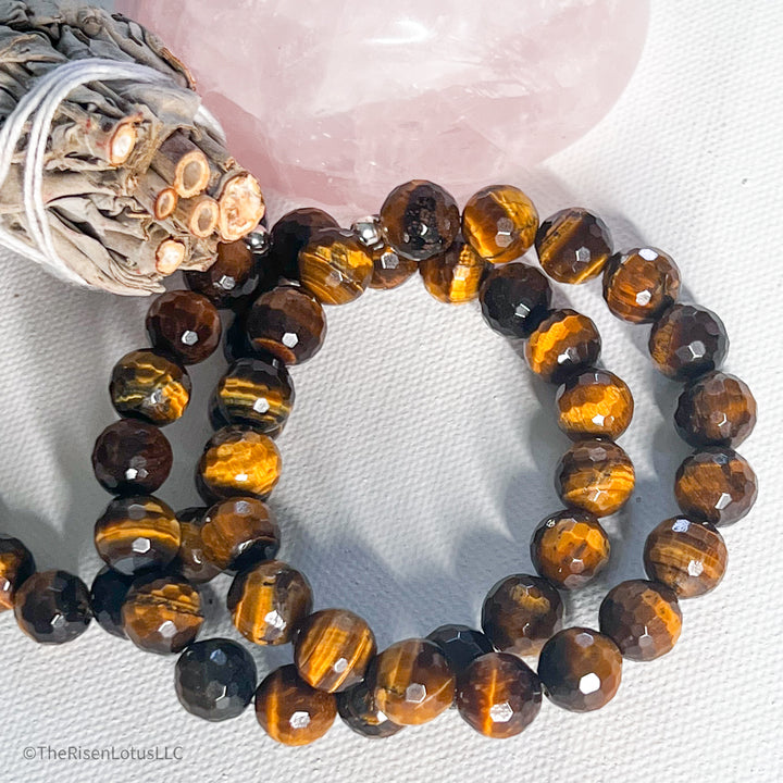 Tiger Eye 10mm Gemstone Bracelet