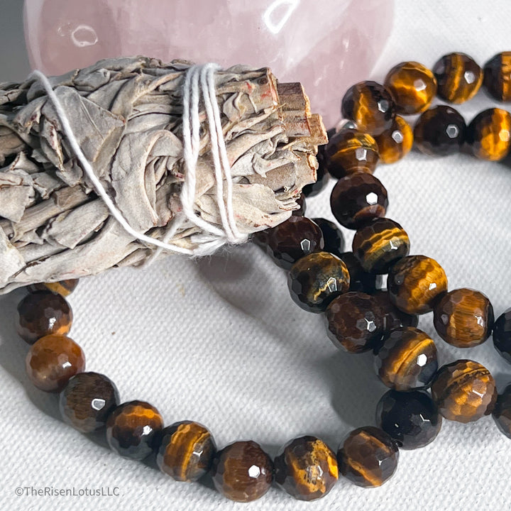 Tiger Eye 10mm Gemstone Bracelet